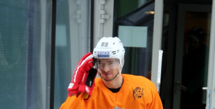 Latvijas hokeja izlases treniņš 06.03.2017.