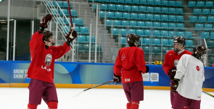 FOTO: Latvijas trīs pret trīs izlase aizvada treniņu Dienvidkorejā!