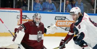 Latvijas izlase pirmajā spēlē atzīst Norvēģijas pārākumu