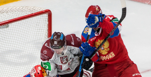 Latvijas nacionālā izlase uzveic spēcīgo Krievijas izlasi!