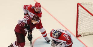 FOTO: Latvija - Dānija (1:0)