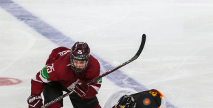 FOTO: Latvija - Vācija 3:1