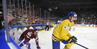 PČ: Latvja - Zviedrija 0:2