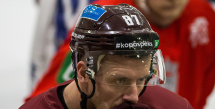 Nosaukts Latvijas nacionālās hokeja izlases sastāvs pēdējām pārbaudes spēlēm ar Šveici