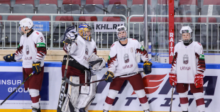 FOTO: Latvija U-18 - Krievija U-18 1:5