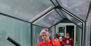 Latvijas hokeja izlases treniņš 06.03.2017.