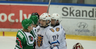 Virslīga: HK Liepāja - HS Rīga 1:2 PL