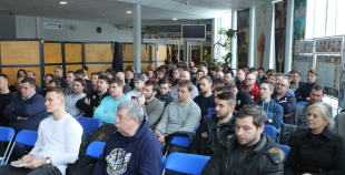 FOTO: Latvijas Hokeja federācijas treneru seminārs 