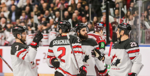 FOTO: Latvija - Kanāda 0:2 