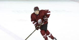 FOTO: Latvija - Kazahstāna (2:3 pēcspēles metienos)