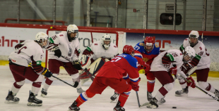 FOTO: Latvija U18 - Krievija U-18 3:4 (p.m.)