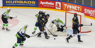 "Mogo" ar 5:3 sezonas pirmajā spēlē sarūgtina čempionus "Kurbads"