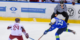 FOTO: Latvija - Slovēnija 9:1