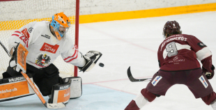 Latvijas nacionālā izlase vēlreiz uzvar Austriju