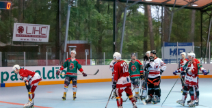 Latvijas inline hokeja izlase aizvada pirmo treniņu 