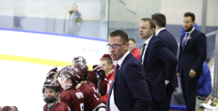 FOTO: Latvija - Kazahstāna (2:3 pēcspēles metienos)