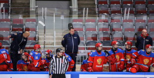FOTO: Latvija U-18 - Krievija U-18 1:5
