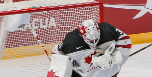 FOTO: Kanāda - Baltkrievija 2:0