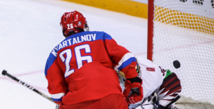 FOTO: Latvija U-18 - Krievija U-18 1:5