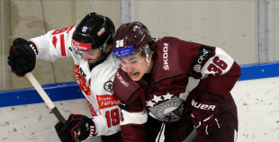 Latvijas nacionālā izlase vēlreiz uzvar Austriju