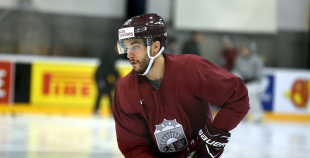 Latvijas hokeja izlases treniņš 07.05.2017.