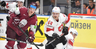 FOTO: Latvija - Šveice 1:3