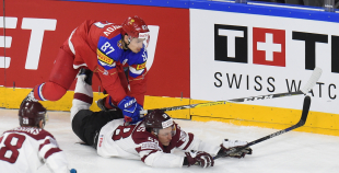PČ: Latvija - Krievija 0:5 
