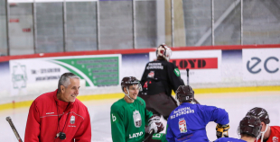 FOTO: Latvijas nacionālās izlases treniņš