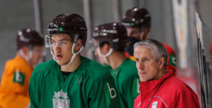 FOTO: Latvijas nacionālās izlases treniņš