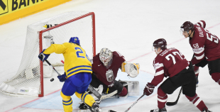 PČ: Latvja - Zviedrija 0:2