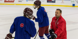 FOTO: Latvijas U-20 izlases treniņš (03.12)