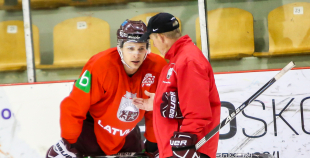 FOTO: Latvijas izlases kandidāti uzsāk otro treniņnometnes nedēļu 