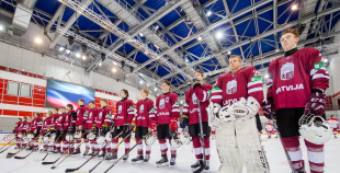 FOTO: Latvija U17 - Krievija U16 1:6