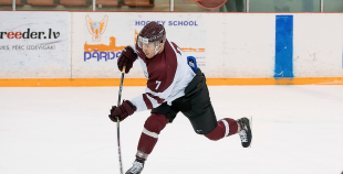 Latvijas hokeja izlases treniņš 24.03.2017.