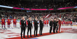 Latvijas nacionālā izlase uzveic spēcīgo Krievijas izlasi!