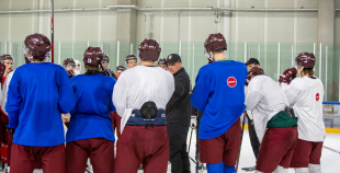 FOTO: Latvijas U-20 valstsvienība turpina gatavoties pasaules čempionātam