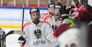 FOTO: Latvija U18 - Austrija U18 (4:3 p.m.)