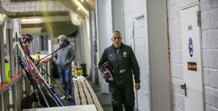 Latvijas izlases treniņš pirms došanās uz Franciju 