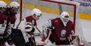 FOTO: Latvija U-18 - Latvijas U20 B komanda 2:1