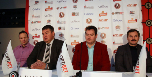 2016 Aizvadīta Latvijas izlašu preses konference, prezentēti valstsvienības jaunie pārbaudes spēļu krekli