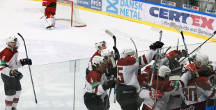 FOTO: Latvija U20 - Baltkrievija (3:2)