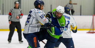 Fināls: 1. spēle: HK Mogo - HK Kurbads 3:1 