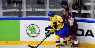 FOTO: Latvija -  Zviedrija (2:3)