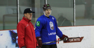 Hārtlija vadībā izlase gatavojas cīņai pret Kanādu