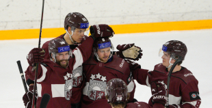 Latvijas nacionālā izlase vēlreiz uzvar Austriju