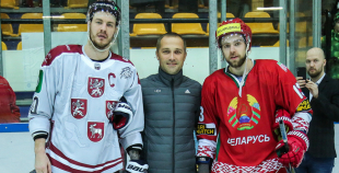 FOTO: Latvija - Baltkrievija 2:3