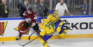 PČ: Latvja - Zviedrija 0:2