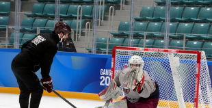 FOTO: Latvijas trīs pret trīs izlase aizvada treniņu Dienvidkorejā!