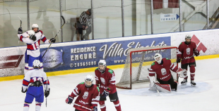 FOTO: Latvijas U-16 izlase pirmajā mačā ar 5:3 uzvar Norvēģiju 