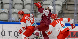 Latvijas U-18 hokeja izlase U-20 Četru nāciju turnīru sāk ar neveiksmi